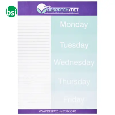 Desk-Mate A4 notepad Paper 80gr Cardboard 280gr - Immagine 2