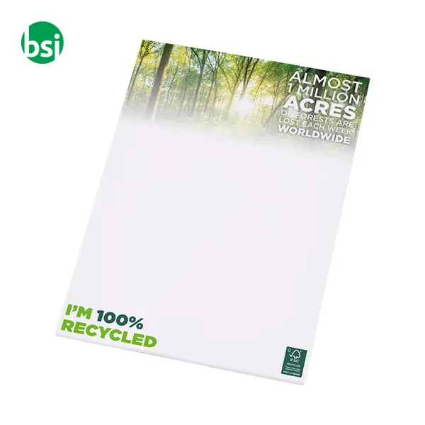 Desk-Mate A4 recycled notepad -  3
