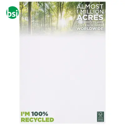 Desk-Mate A4 recycled notepad - Immagine 2