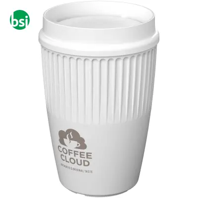 350 ml cup with 360° lid with print CIRRUS POP - Immagine 2