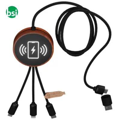 SCX.design 5-in-1 light-up logo charging cable  - 2PX073 - Immagine 6