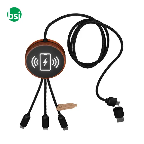 SCX.design 5-in-1 light-up logo charging cable  - 2PX073 -  6