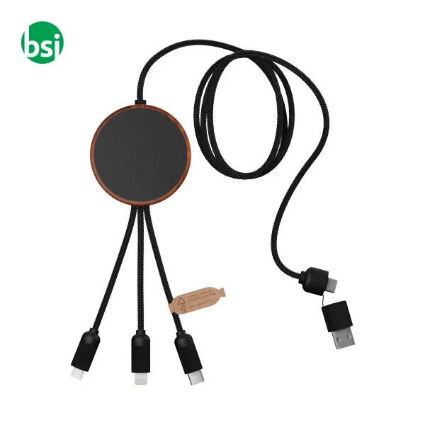 SCX.design 5-in-1 light-up logo charging cable  - 2PX073 -  4