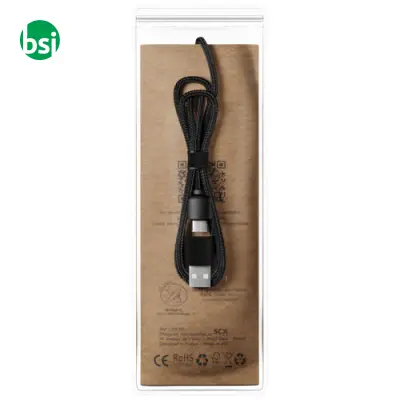 SCX.design 5-in-1 light-up logo charging cable  - 2PX073 - Immagine 3