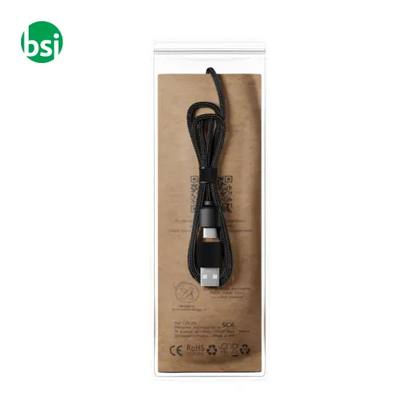 SCX.design 5-in-1 light-up logo charging cable  - 2PX073 -  3