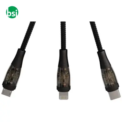 SCX.design 5-in-1 fast charging 100W/5A cable - Immagine 6