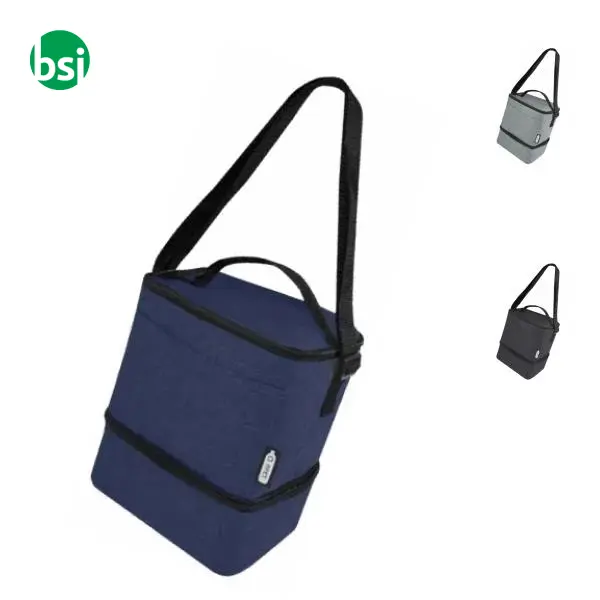 Tundra 9-can GRS RPET lunch cooler bag 7L -  1