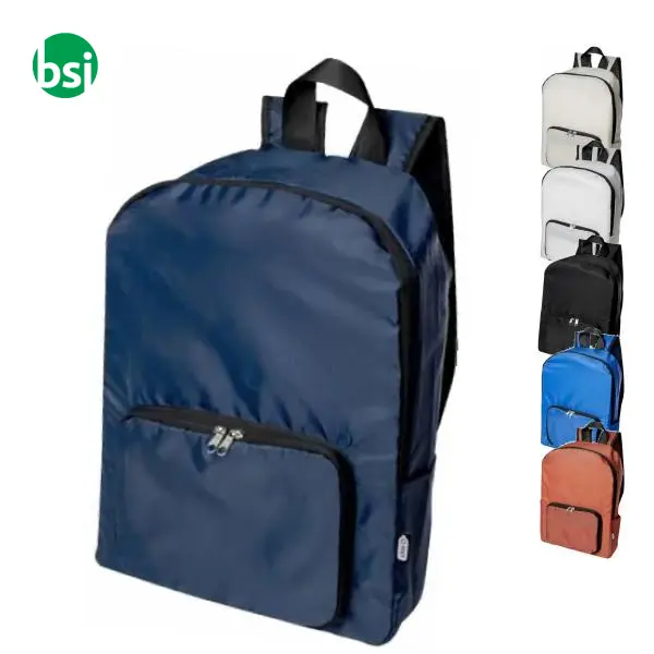 EcoFold RPET foldable backpack 15L -  1