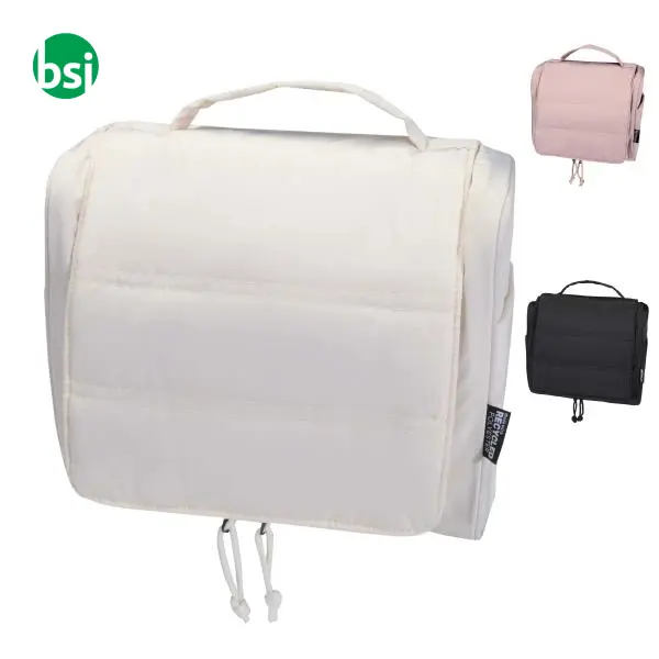 Hanging beauty case made from recycled material 8L Puffer -  1