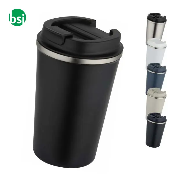 Newport double-wall stainless steel thermal cup -  1