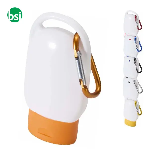 SPF 30 sunscreen with carabiner printed ROSIE -  1