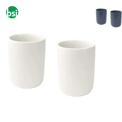 Male 350 ml ceramic cups - set of 2