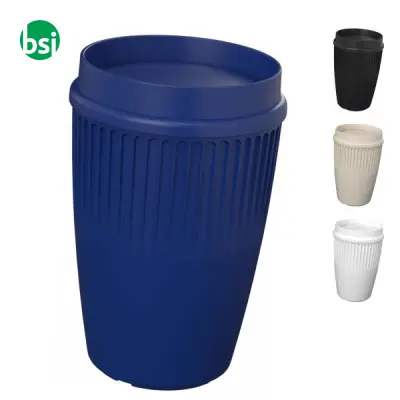 350 ml cup with 360° lid with print CIRRUS POP