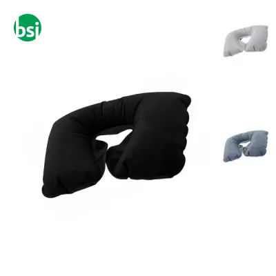 Traveler customisable inflatable pillow