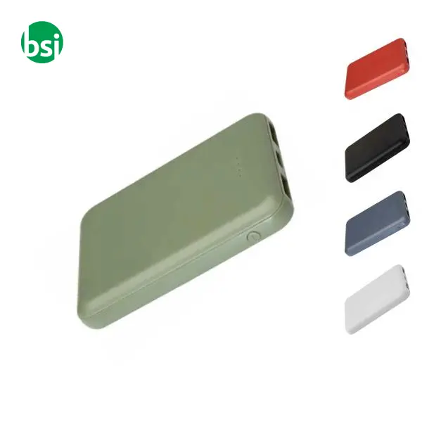 Asama 5000 mAh Type-C recycled plastic power bank -  1
