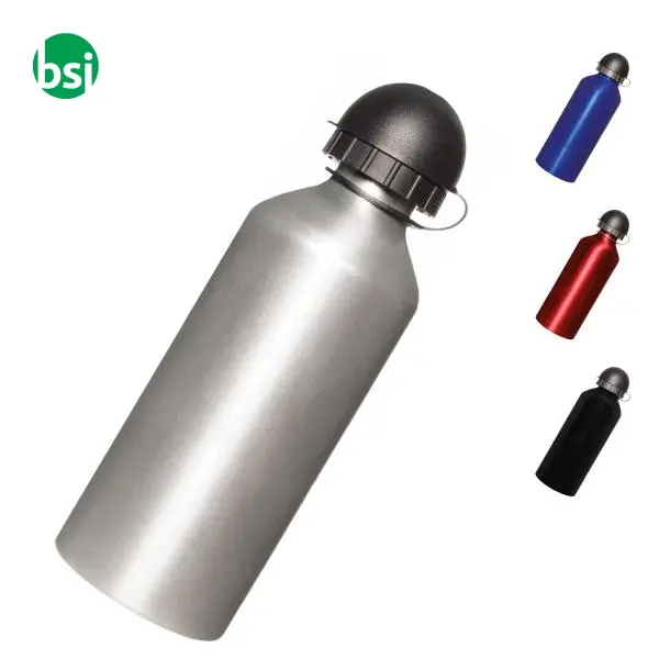 Sports water bottle 650ml | alluminio | LUKAS -  1
